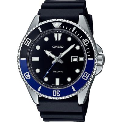 Casio MDV-107-1A2VEF Zwart (Ø 44 mm) Heren horloge