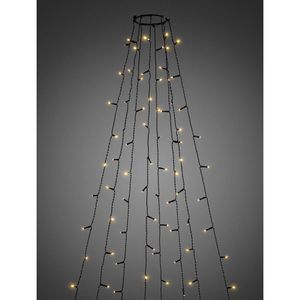 Konstsmide 6520-870 LED-boommantel met app Binnen/buiten Energielabel: G (A - G) werkt op het lichtnet Aantal lampen 240 LED Barnsteen