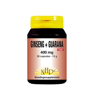 Ginseng guarana 400mg puur