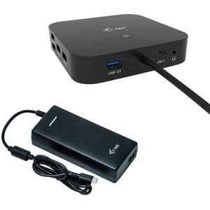 USB-C Dual Display Docking Station + Power Delivery 100 W Dockingstation