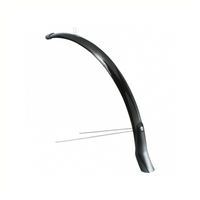 Eurofender Voorspatbord snello 28" x 51 mm - zwart