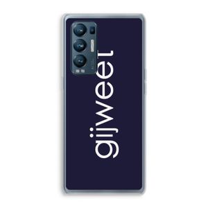 Gijweet: Oppo Find X3 Neo Transparant Hoesje
