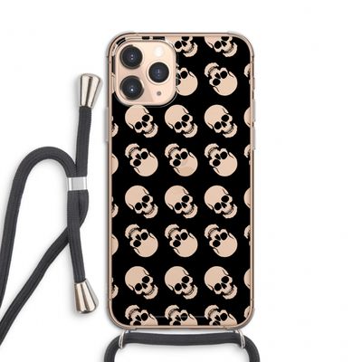 Musketon Skulls: iPhone 11 Pro Transparant Hoesje met koord