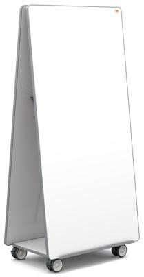 Nobo Move & Meet mobiel systeem, 2 whiteboard panelen, 90 x 180 cm
