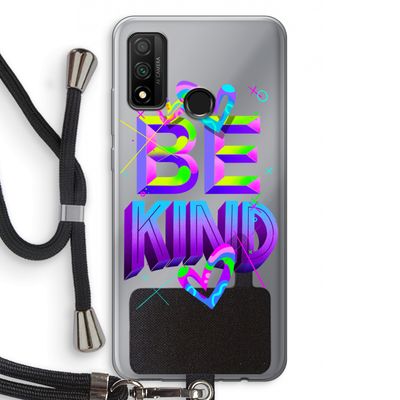 Be Kind: Huawei P Smart (2020) Transparant Hoesje met koord