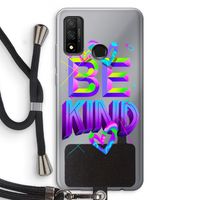 Be Kind: Huawei P Smart (2020) Transparant Hoesje met koord