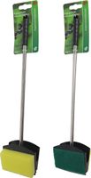 Boon Algenverwijderaar 3in1 met 40cm Steel - Veilig voor Alle Aquariums, Multifunctioneel