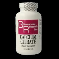 Cardio Vasc Res Calcium citraat 165mg 120 Capsules