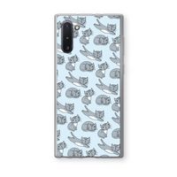 Poezen: Samsung Galaxy Note 10 Transparant Hoesje