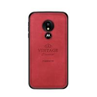 PINWUYO schokbestendige waterdichte volledige dekking PC + TPU + huid beschermhoes voor Motorola Moto G7 spelen (Euraziatische versie) (rood)