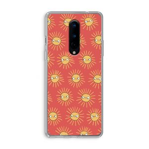 Zon: OnePlus 8 Transparant Hoesje