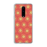 Zon: OnePlus 8 Transparant Hoesje Zon: OnePlus 8 Transparant Hoesje