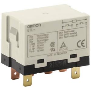 Omron G7L2ATAC12 Powerrelais 12 V/AC 25 A 2x NO 1 stuk(s) Bag