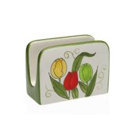 Servethouder Versa Keramisch 5 x 8 x 11 cm Tulp