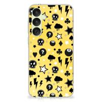 Silicone Back Case Samsung Galaxy A35 Punk Geel