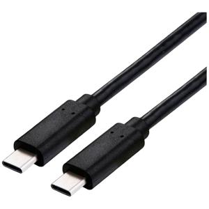 VALUE USB4 Gen3x2 Kabel, C-C, M/M, 40Gbit/s, 100W , zwart, 0,5 m