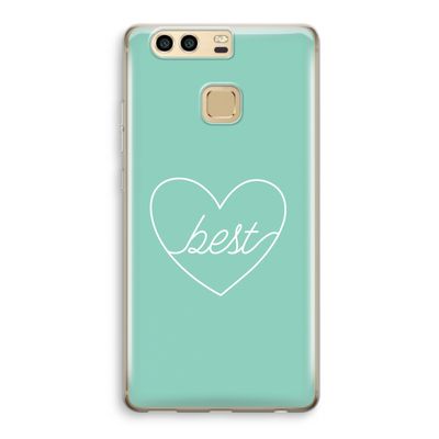 Best heart pastel: Huawei P9 Transparant Hoesje