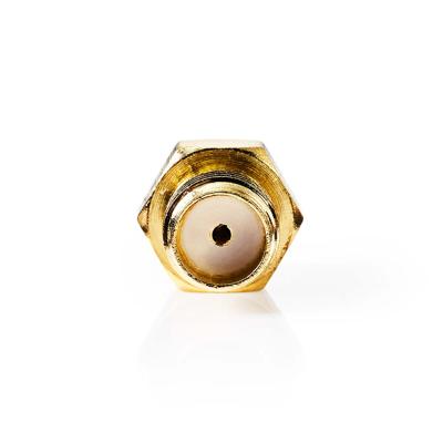 Nedis SMA-Adapter | SMA Female Omgekeerde Polariteit | SMA Female | Verguld | 50 Ohm | Recht | Koper | Goud | 2 Stuks | Doos - CSGB02113GD