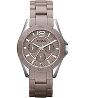 Horlogeband Fossil CE1065 Keramiek Beige 18mm