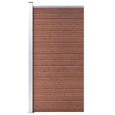 Schuttingpaneel 95x186 cm HKC bruin