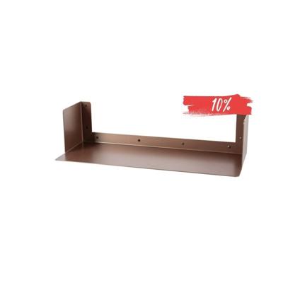 LIROdesign wandplank - boekenplank Helsinki brons - L