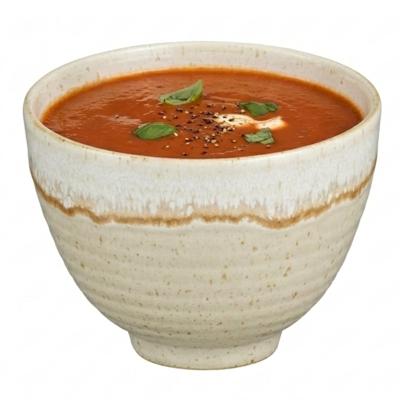 Mica Decorations Soepkom Ethan - creme kleur - 8 x 11 cm - porselein - kommetje / schaaltje Mica Decorations Soepkom Ethan - creme kleur - 8 x 11 cm - porselein - kommetje / schaaltje