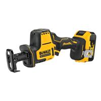 DeWALT DCS369P2 Accu Compacte Reciprozaag 18V XR 5.0Ah in TSTAK