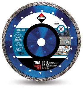 Rubi TVA 115 Diamantzaagblad | 115x22,23x1,4 mm | SUPERPRO - 31932