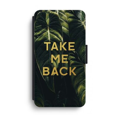 Take me back: iPhone XS Max Flip Hoesje