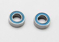 Ball bearings, blue rubber sealed (4x8x3mm) (2) - thumbnail