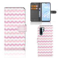Huawei P30 Pro | Telefoon Hoesje | Waves Roze