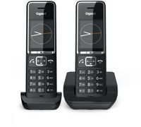 Gigaset Comfort 550 Duo DECT draadloze telefoon, met extra handset, zwart