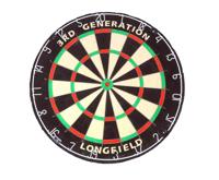 Dartbord 3e generatie, Afrikaans sisal, nietjesvrij / PU 1