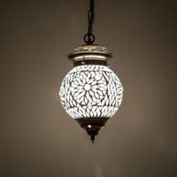 Hanglamp bol Roya transparant in 2 maten