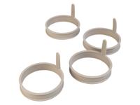 LIVARNO home Ei-pocheerset, -ringset of omeletvorm (Ringset)
