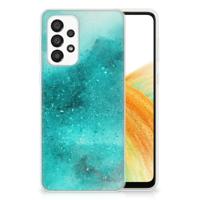 Smartphone hoesje Samsung Galaxy A33 5G Painting Blue