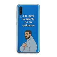 Hotline bling: Samsung Galaxy A50 Transparant Hoesje
