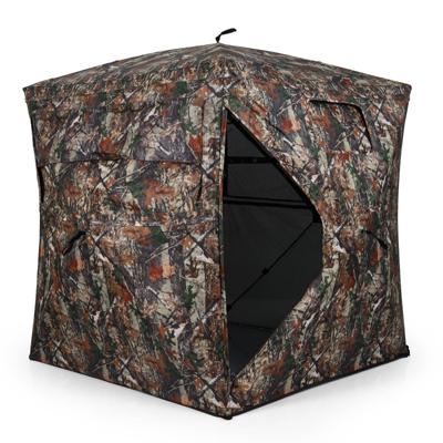 360 Graden Wegwerpbare Transparante Jachtblinde 4-persoons Grondtent Draagbare pop-up Camouflage Schuilplaats 147 x 147 x 170 cm