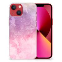 Smartphone hoesje Apple iPhone 13 Pink Purple Paint