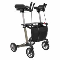 Navigator rollator met softwielen en draaibare onderarmschalen | Rehasense Navigator rollator met softwielen en draaibare onderarmschalen | Rehasense