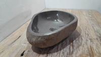 Rivierstenen waskom RL250326, 59x40x15 cm