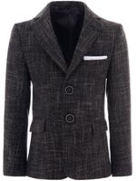 Moustache blazer en tweed - Gris