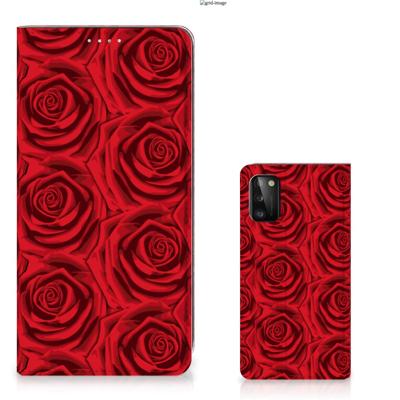 Samsung Galaxy A41 Smart Cover Red Roses Samsung Galaxy A41 Smart Cover Red Roses