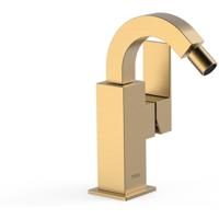 Bidetkraan Tres Cuadro | Opbouw | Mengkraan | 1-hendel | Vierkant | 24k Goud mat