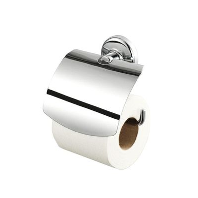 Geesa Hotel Toiletrolhouder met klep Chroom 915308-02