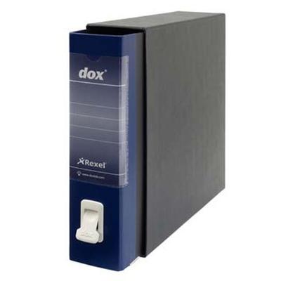 Vulbare opbergkest Rexel Dox 1 Blauw A4