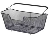 Basil base xl - fietsmand - achterop - zwart