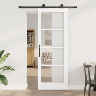 Schuifdeur met Hardware Set 'ORKDAL'Wit 78x211 cm