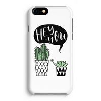 Hey you cactus: iPhone 8 Volledig Geprint Hoesje