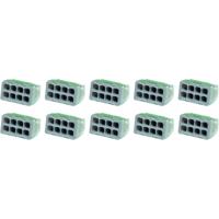 Lasklem 8-polig Grijs 0.2-2.5 mm² - Set van 10